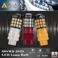 3156 3157 LED Lights Bulbs 2835 39-SMD, 6K White/Amber Yellow/Red