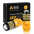 3156 3157 LED Lights Bulbs 2835 39-SMD, 6K White/Amber Yellow/Red