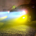 5202 PS24W LED Fog Lights Bulbs PS19W, 6K White/3K Yellow/Red/8K Blue