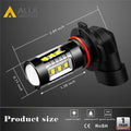 9005 9045 LED Fog Lights Bulbs High Power 80W Cree 9040, 6000K White