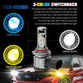 9006 HB4 LED Switchback LED Bulbs Fog Lights | White, Yellow, Blue