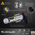 9145 H10 LED Bulbs Fog Lights Upgrade for Cars, Trucks, 3000K Yellow