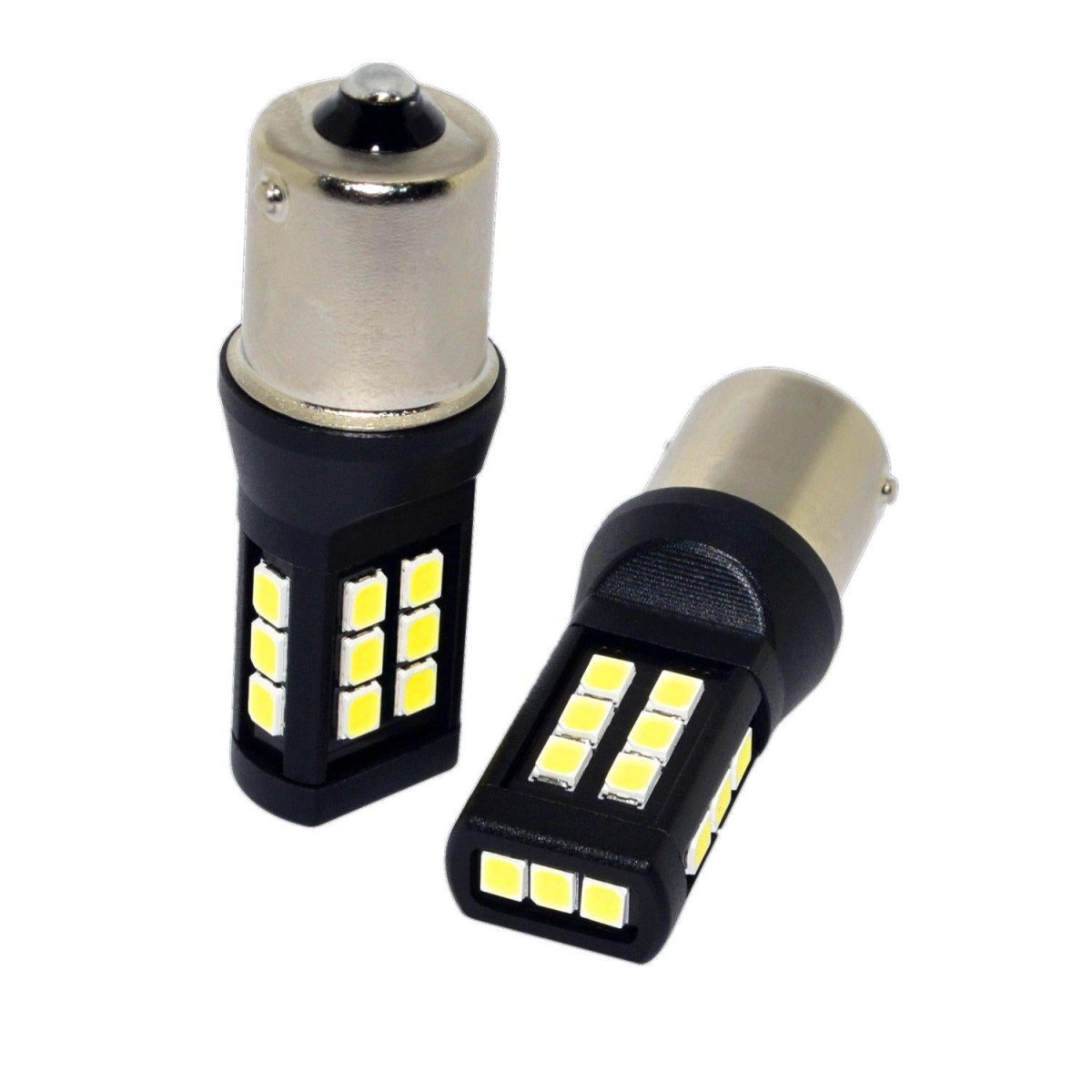 BA15S 1156 LED Lights Bulbs 3035-SMD Reverse, Signal, Brake Stop Lights -Alla Lighting