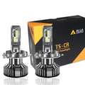 TS-CR HB2 9003 H4 LED Forward Lightings Bulbs for Motorcycles, Cars, Trucks, 6K White