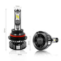 TS-CR HB5 9007 LED Forward Lightings Bulbs for Cars, Trucks, 6000K Xenon White